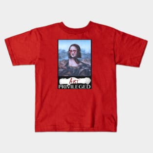 Mona Lisa Kids T-Shirt